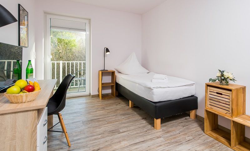 Hotel Flensburg Akademie – Kleines Appartement Einzelzimmer
