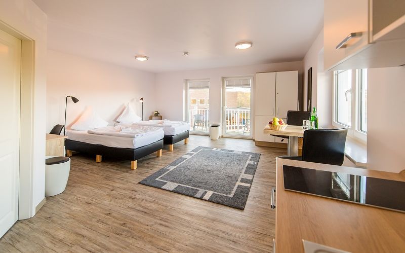 Hotel Flensburg Akademie – Doppelzimmer Deluxe großzügig Eingerichtet
